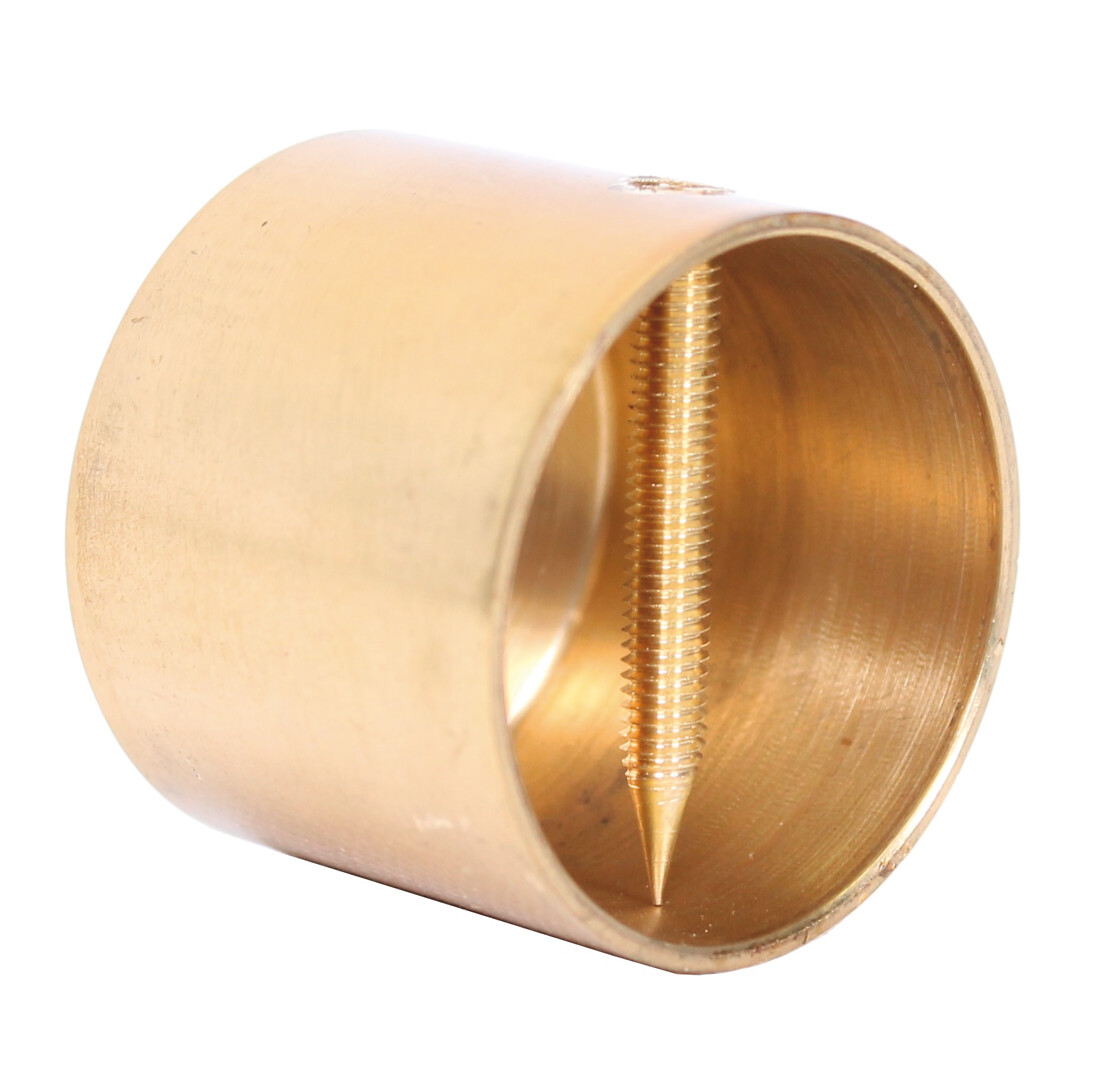 Etra Oy Brass end cap for railing rope 36mm